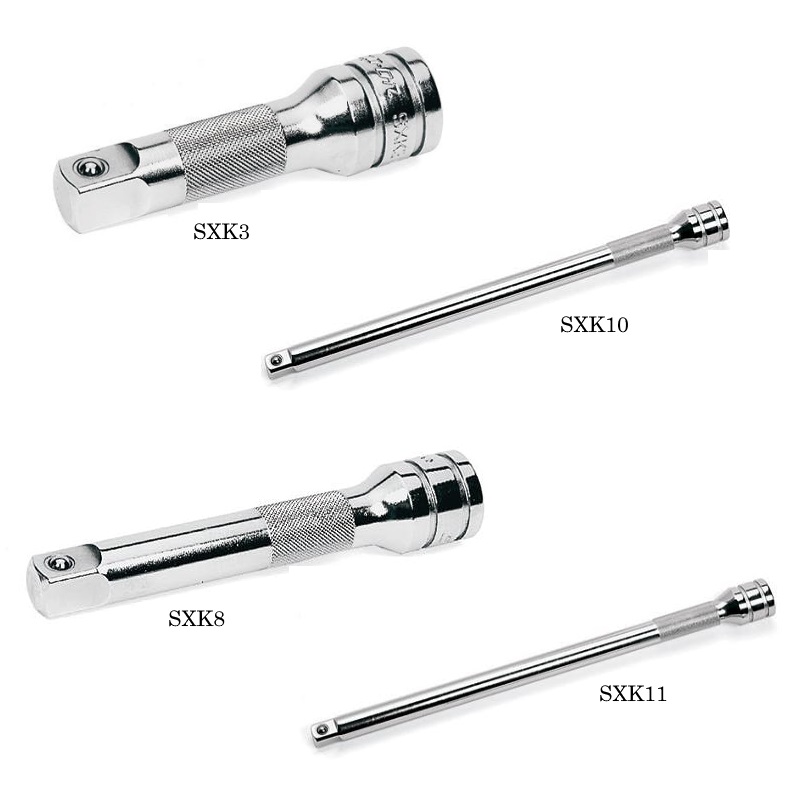 Snapon-1/2" Drive Tools-Knurled Extensions